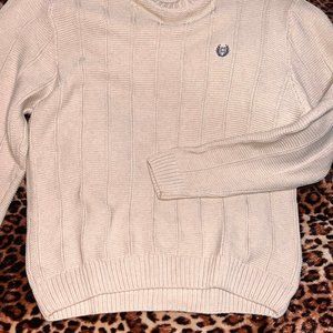 CHAPS Men's Cotton Crewneck Long-Sleeve Sweater